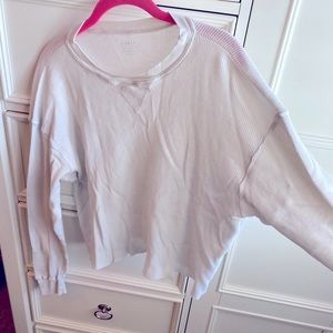brandy Melville white long sleeve
